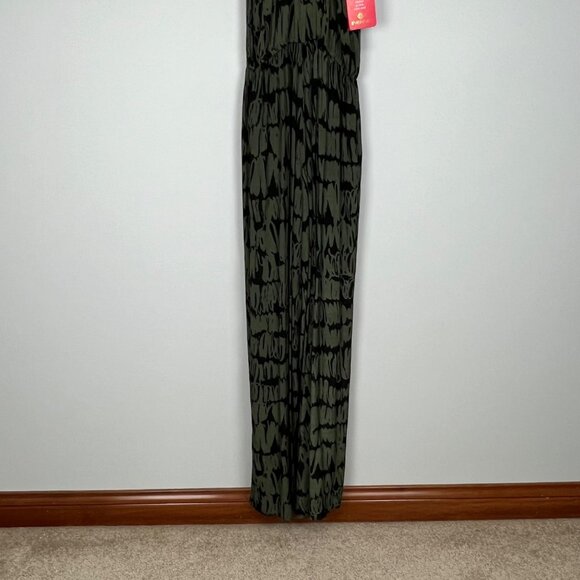 Evereve Anama Womens Zane Split Leg Jumpsuit Olive Green Racer Back size XS - Picture 10 of 15